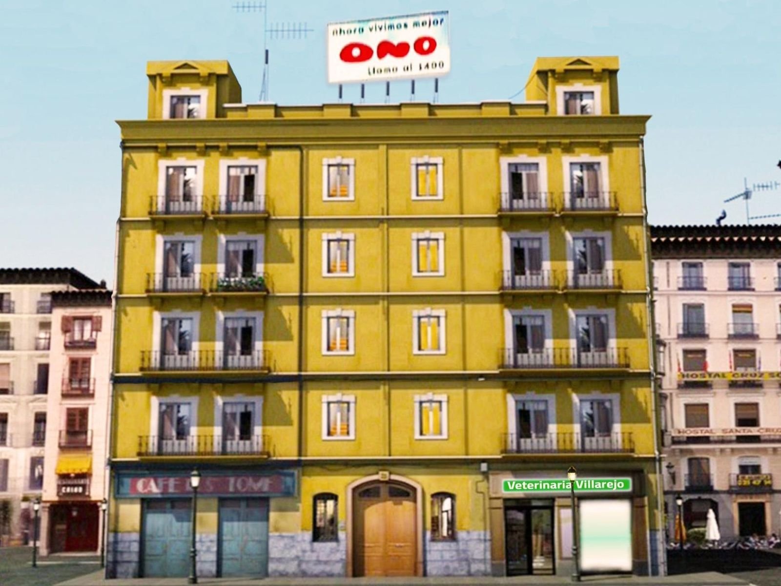 Fachada del edificio Desengaño 21 de Aquí No Hay Quien Viva